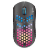 Marvo pc.myš M399 drôtová herná (Marvo Myš M399, 6400DPI, optická, 6tl., 1 koliesko, drôtová USB, čierna, herná, podsvietená)
