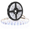 led pásik 12v 2835 120led/m ip20 max. 10w/m studená biela (5m cievka) solight wm610