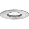 Paulmann Coin Slim LED vstavané kúpeľňové svetlo 6 W IP65 železo (kartáčovamé); 93882