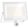 Mexen Luxpro+ LED reflektor s pohybovým senzorom, 100W, Neutrálna - 4000K, 11000 lm, biela - L236-100-40-20