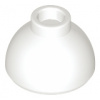 20952 White Brick, Round 1 1/2 x 1 1/2 x 2/3 Dome Top (Bílá cihla, kulatá 1 1/2 x 1 1/2 x 2/3)
