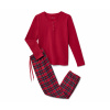 Tchibo - Flanelová pyžamová súprava - pre dámy - veľ. M 40/42 - farba: červená