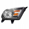 LAMPA REFLEKTOR PRAVÁ PREDNÁ ČIERNA S CHRÓMOM FORD MUSTANG 2010-2012