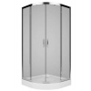 Kolo Rekord - Štvrťkruhový sprchovací kút, 800x800 mm, číre sklo PKPG80222003