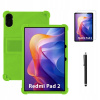 SILIKÓNOVÉ PUZDRO SO STOJANOM + SKLO PRE XIAOMI REDMI PAD 2