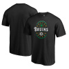 Fanatics Pánské tričko Boston Bruins NHL St. Patrick's Day Forever Lucky T-Shirt - Black Veľkosť: XXL