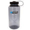 Fľaša Nalgene Wide Mouth 1000 ml Sustain Gray with black Cap