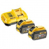 Set batérie a nabíjačky Dewalt XR FLEXVOLT DCB118Y2