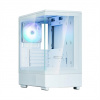 ZALMAN case P10, Mini Tower, mATX, 1xUSB 3.0, 1xUSB-C, 1x 120mm ARGB Fan, bílá P10 White