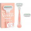 Dámsky holiaci strojček GILLETTE Venus Sensitive Smooth + hlavica 2 ks (7702018575350)
