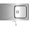 Teka STARBRIGHT 50 E-XN 1B 1D X nerezová oceľ + Teka IN 938 CR chróm