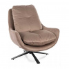 Signal Kreslo Treviso Velvet, béžová