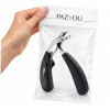 Kliešte na nechty PAZYOU zahnuté nerezová oceľ pre seniorov 10 mm