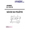 JUKI LZ-391N Návod na použitie (JUKI LZ-391N Návod na použitie)
