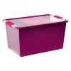 KIS Bi Box s vekom L, 55 × 35 × 18 cm, 40 l, fialový, 8454000012901
