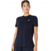 Dámske tričká Asics Court Short Sleeve - Modrý (L)
