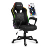 Bravissima Kitchen Kreslo na hranie hier Huzaro HZ-Force 2.5 RGB Mesh Čierna Sivá
