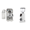 ECM Puristika PID, anthracite + Eureka Atom W 65, white