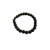 Minerály Náramok z minerálnych kameňov OBSIDIÁN guličky veľké