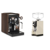 Biepi Sara PID, black/wood + Eureka Mignon Specialita, CR cream