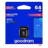 Goodram pamäťová karta Micro Secure Digital Card, 64GB, micro SDXC, M1AA-0640R12, UHS-I U1 (Class 10), s adaptérom