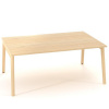 INTERIER-RICANY Pracovné stoly Bench ALFA ROOT 180x160cm, dub