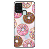 Lesklé pouzdro iSaprio pro Samsung Galaxy A21s - Donuts 11 (Lesklé pouzdro, kryt, obal iSaprio Exclusive na mobil Samsung Galaxy A21s s motivem Donuts 11 - elegantní skleněný vzhled, skvělá ochrana mo