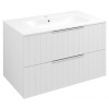 Sapho CIRASA umývadlová skrinka 79,8x52x46cm, biela mat strip CR801-3131S
