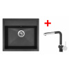 Sinks SOLO 560 Granblack + Mix 3 P GR G9230