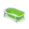 Babify Skladacia detská vanička s držiakom mydla, pre novorodencov a batoľatá, bez BPA, vhodná pre dievčatá a chlapcov od 0-5 rokov (QL-2JUI-6NEN)