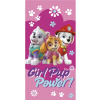 Jerry Fabrics · Dievčenská plážová osuška Tlapková patrola - Paw Patrol - motív Girl Pup Power s gramážou 320 gr./m2 - 70 x 140 cm