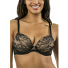 Dámska podprsenka Parfait P2000 Luxlacy 32 D Black 75 I černá