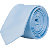 Korntex Kravata KXTIE5, úzká COT76TIE503799-light blue Modrá světlá UNI
