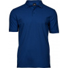 TEE JAYS STRECH DELUX TJ1405 / Pánska strečová polokošeľa - indigo L