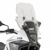 KAPPA KAF1203B čelné plexi Honda NX 500 24-25 (max 53,5 x 45 cm), nastaviteľné Airflow (12 cm rozsah nastavenia), číre