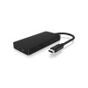 ICY BOX IB-HUB1429-CPD 4 porty USB-C® (USB 3.1) MultiPort húb čierna; IB-HUB1429-CPD