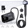 Mytrix Přenosná kempingová sprcha – vysoký tlak vody 10 l/min, 7800 mAh a 4 režimy proudu