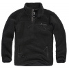 Brandit Teddyfleece bunda Troyer čierna - S