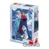 Puzzle 100XL Frozen Kouzelné sestry neon