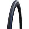 Schwalbe Plášť LUGANO II 700x25C (25-622) 50EPI 365g K-Guard SiC modré pásiky Farba: modrý pás