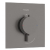 Hansgrohe Ecostat Comfort E - Termostatická batéria pod omietku, kefovaný čierny chróm 33710340