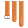 Suunto 24mm Athletic 7 Silicone Strap Granite Orange Size S+M