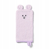 BABYONO žínka na umývanie bambusová pink 25x12 cm