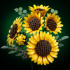 LEGO Botanicals 11502 kytica slnečníc