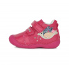 Dievčenská kožená obuv D.D.step S015-340B dark pink 18-23