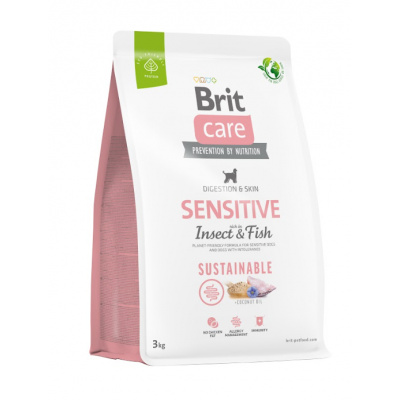 BRIT CARE Sustainable Sensitive Insect & Fish 3kg