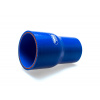 Samco Sport Xtreme teplotně odolná silikonová rovná redukce s vnitřním průměrem 38 mm > 28 mm, barva: modrá