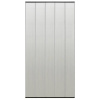 Sieťovaný záves proti hmyzu na dvere čierny 100x220cm polyester-ForU-148710