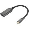 Renkforce RF-5234038 USB-C® / HDMI káblový adaptér [1x USB-C® zástrčka - 1x HDMI zásuvka] čierna tienenie pletivom 0.15 m; RF-5234038