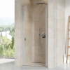 Ravak Chrómové sprchové dvere 80 Transparent Satin 0QV40U00Z1 CSD1-80